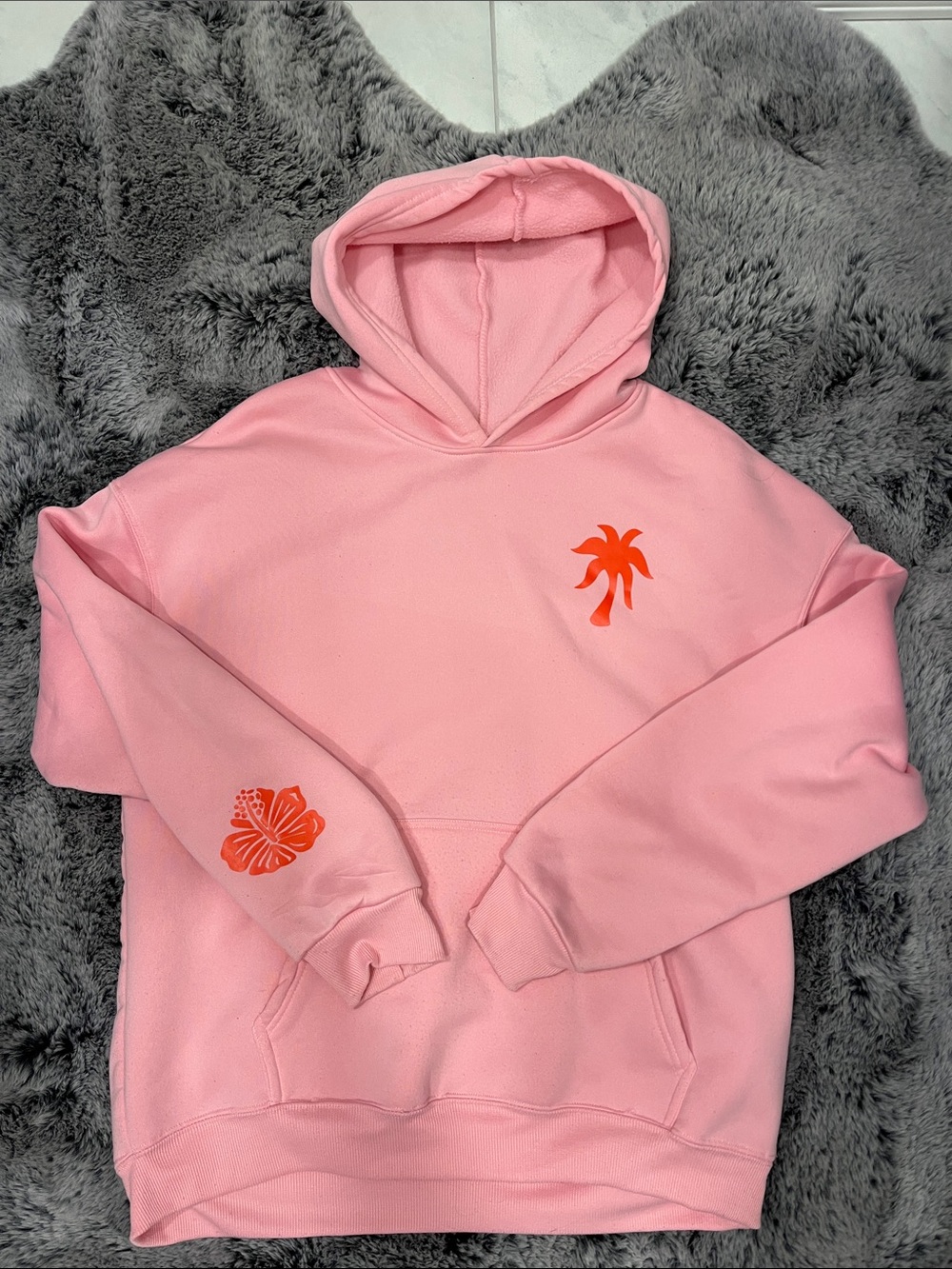 Pink Palm hoodie